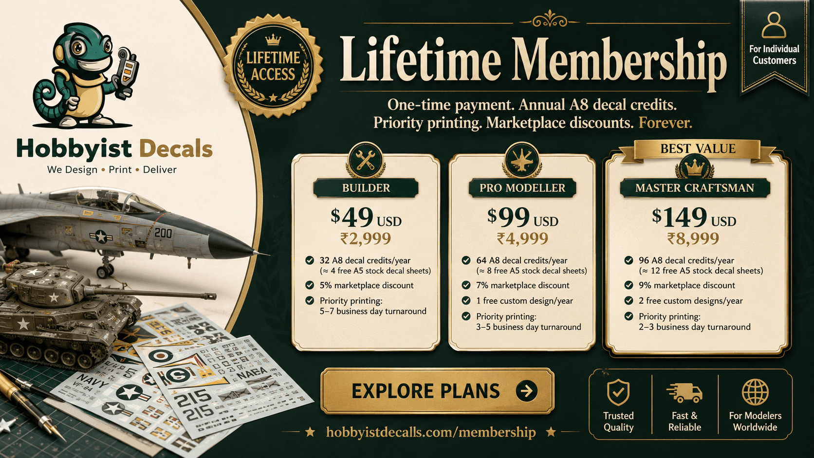 Membership promotion poster